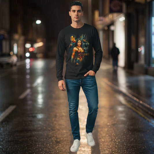 Trinity of Power Long Sleeve Tee