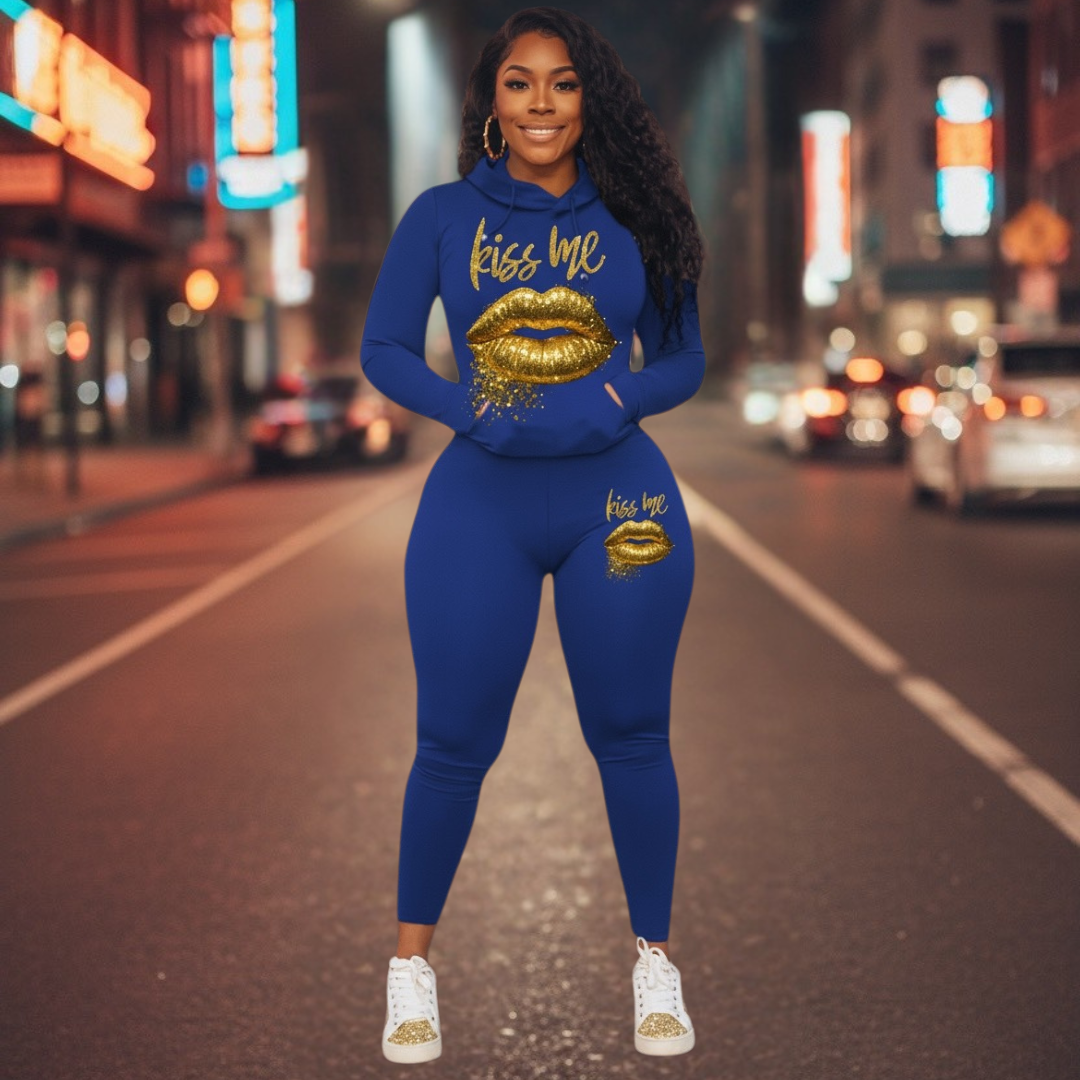 Kiss Me Two-Piece Tracksuit