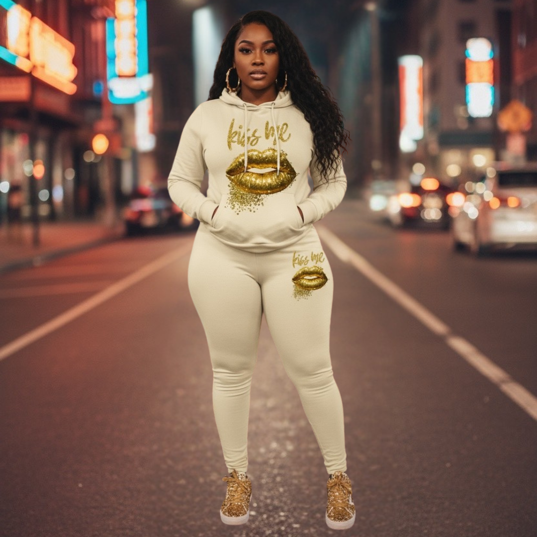 Kiss Me Two-Piece Tracksuit