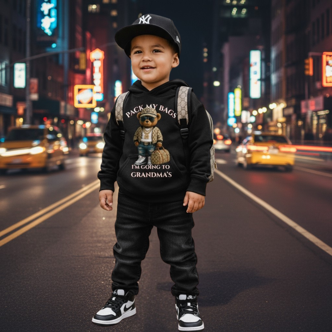 Pack My Bags Hoodie (Boys)