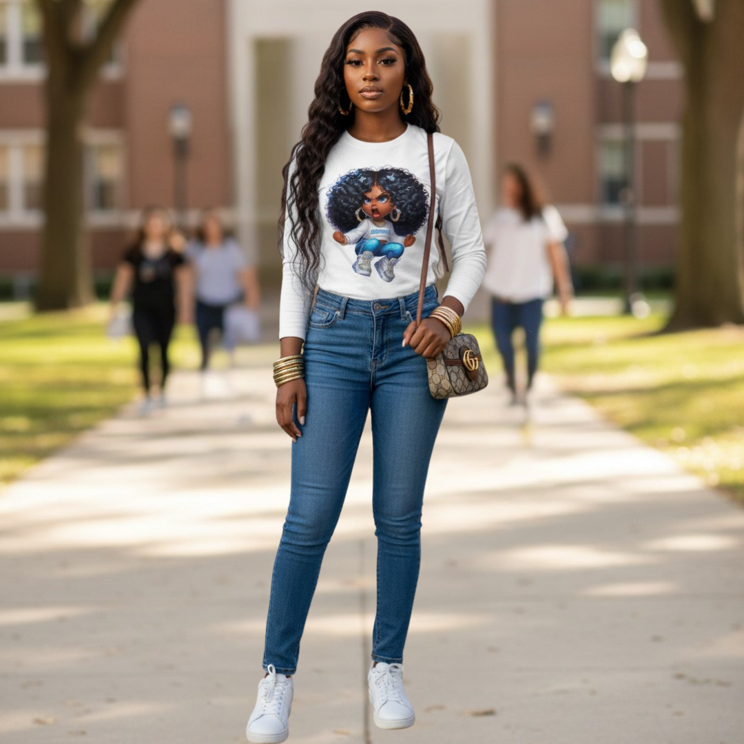 Lady Aquarius Long Sleeve Tee
