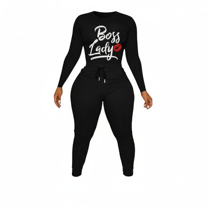 Boss Lady Signature Black Set