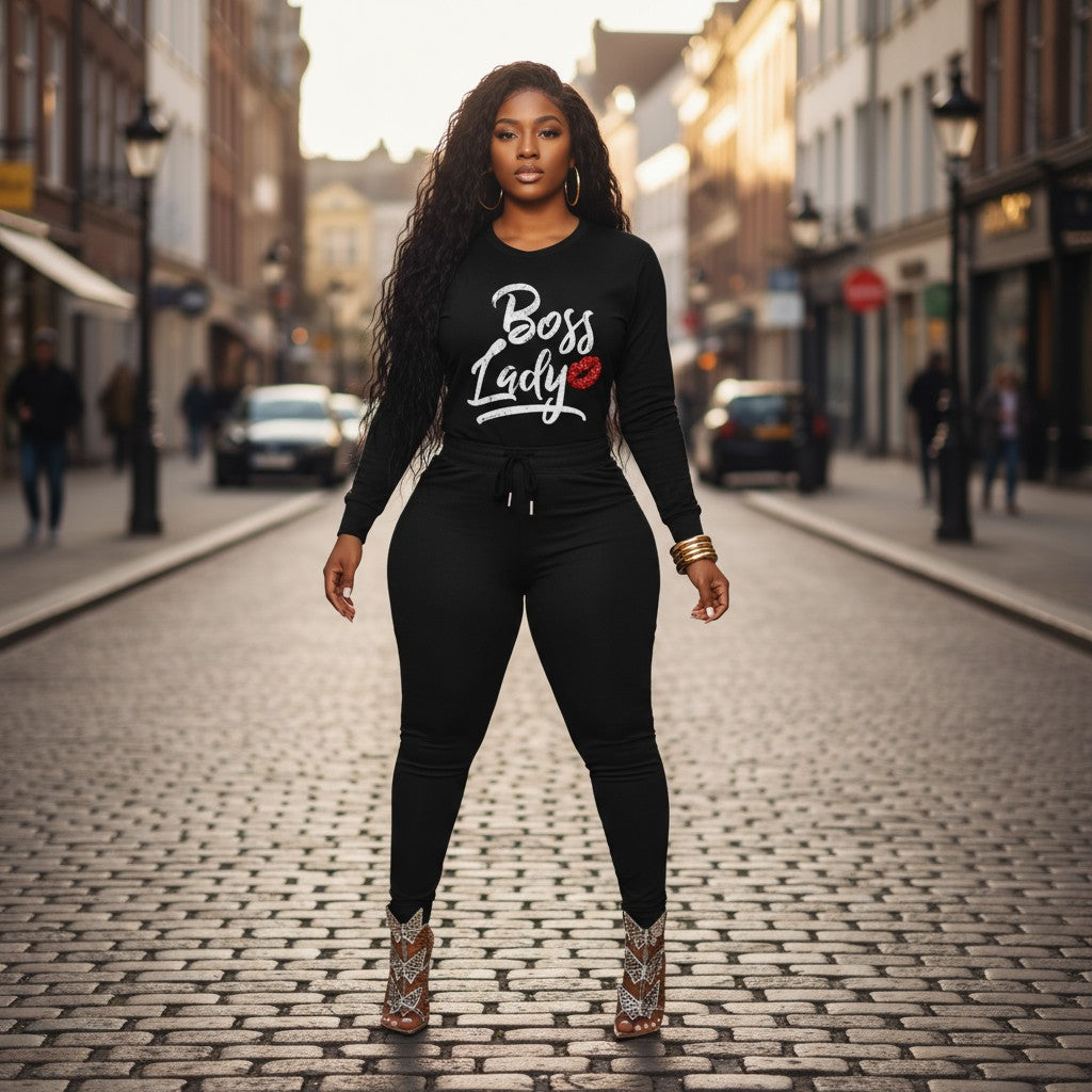 Boss Lady Signature Black Set
