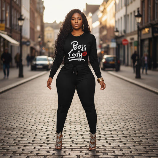Boss Lady Signature Black Set
